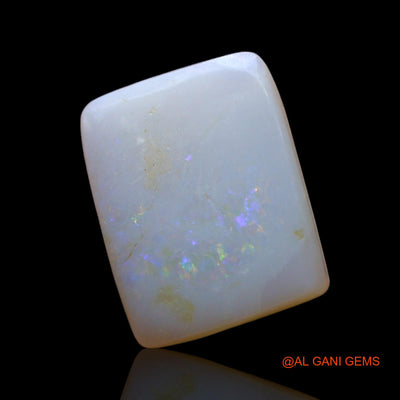 Natural Fire Opal Gemstone 2.00 Cts Loose Square Cabochon From Australia 11x9x3 mm AF-748
