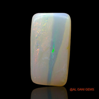 2.00 Cts Natural Australian Fire Opal Loose Gemstone Square Cabochon 12x7x3 mm AF-749