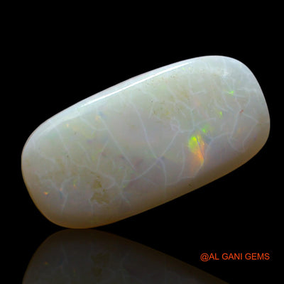 5.00 Cts Natural Australian Fire Opal Loose Gemstone Oval Cabochon 19x9x4 mm AF-74