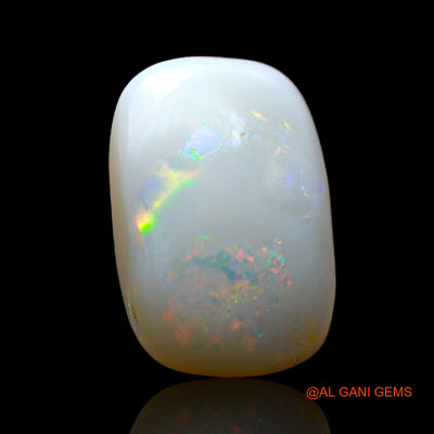 Natural Fire Opal Gemstone 3.00 Cts Loose Oval Cabochon From Australia 12x8x3 mm AF-751