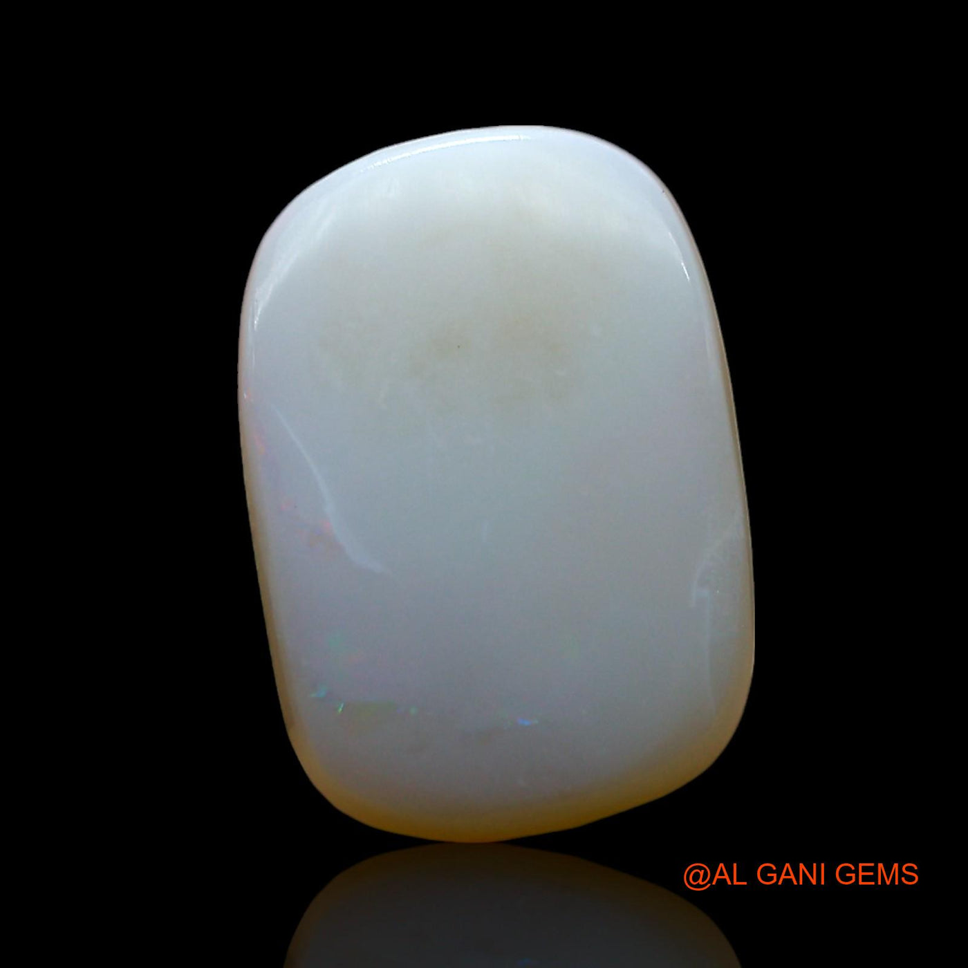 Natural Fire Opal Gemstone 3.00 Cts Loose Oval Cabochon From Australia 12x8x3 mm AF-751