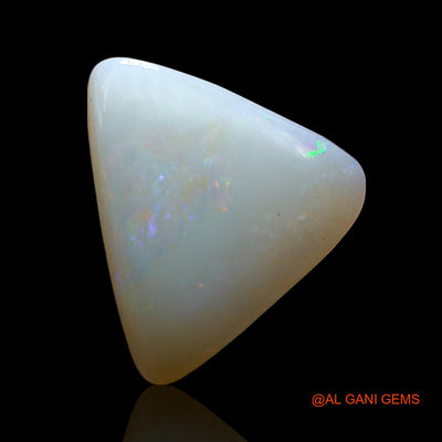 2.00 Cts Natural Australian Fire Opal Loose Gemstone Trillion Cabochon 12x10x3 mm AF-753