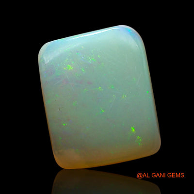 2.00 Cts Natural Australian Fire Opal Loose Gemstone Square Cabochon 11x9x3 mm AF-754