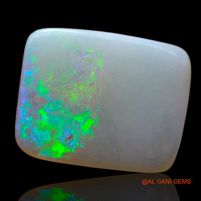 2.00 Cts Natural Australian Fire Opal Square Cabochon Loose Gemstone For Jewelry 11x9x2 mm AF-755