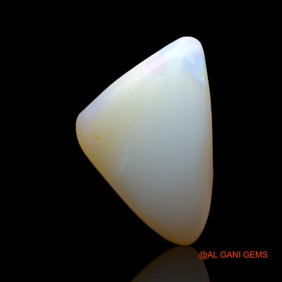 Natural Fire Opal Gemstone 2.00 Cts Loose Trillion Cabochon From Australia 14x9x3 mm AF-758