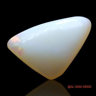 Natural Fire Opal Gemstone 2.00 Cts Loose Trillion Cabochon From Australia 14x9x3 mm AF-758