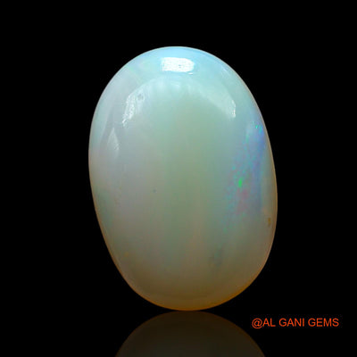 Natural Untreated Fire Opal Loose Gemstone Oval Cabochon From Australia 3.00 Cts 13x9x4 mm AF-759
