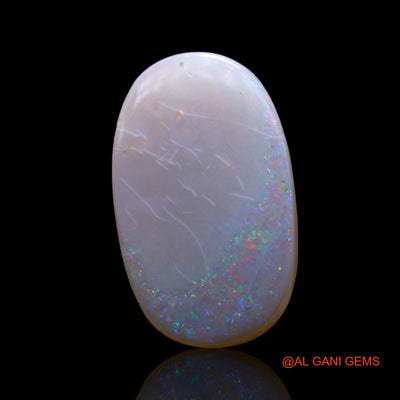 3.00 Cts Unheated Australian Fire Opal Loose Gemstone Oval Cabochon Natural 18x11x2 mm AF-75