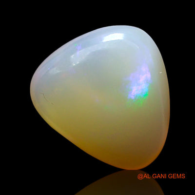 4.00 Cts Natural Australian Fire Opal Loose Gemstone Trillion Cabochon 11x10x5 mm AF-763
