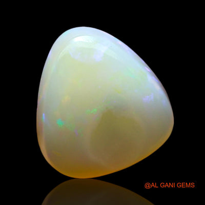 4.00 Cts Natural Australian Fire Opal Loose Gemstone Trillion Cabochon 11x10x5 mm AF-763