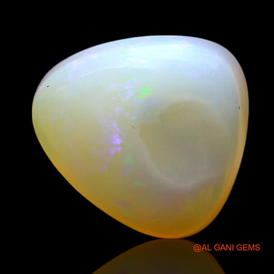 4.00 Cts Natural Australian Fire Opal Loose Gemstone Trillion Cabochon 11x10x5 mm AF-763