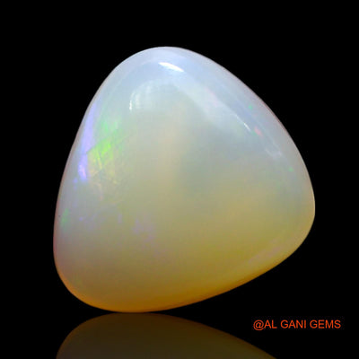 4.00 Cts Natural Australian Fire Opal Loose Gemstone Trillion Cabochon 11x10x5 mm AF-763