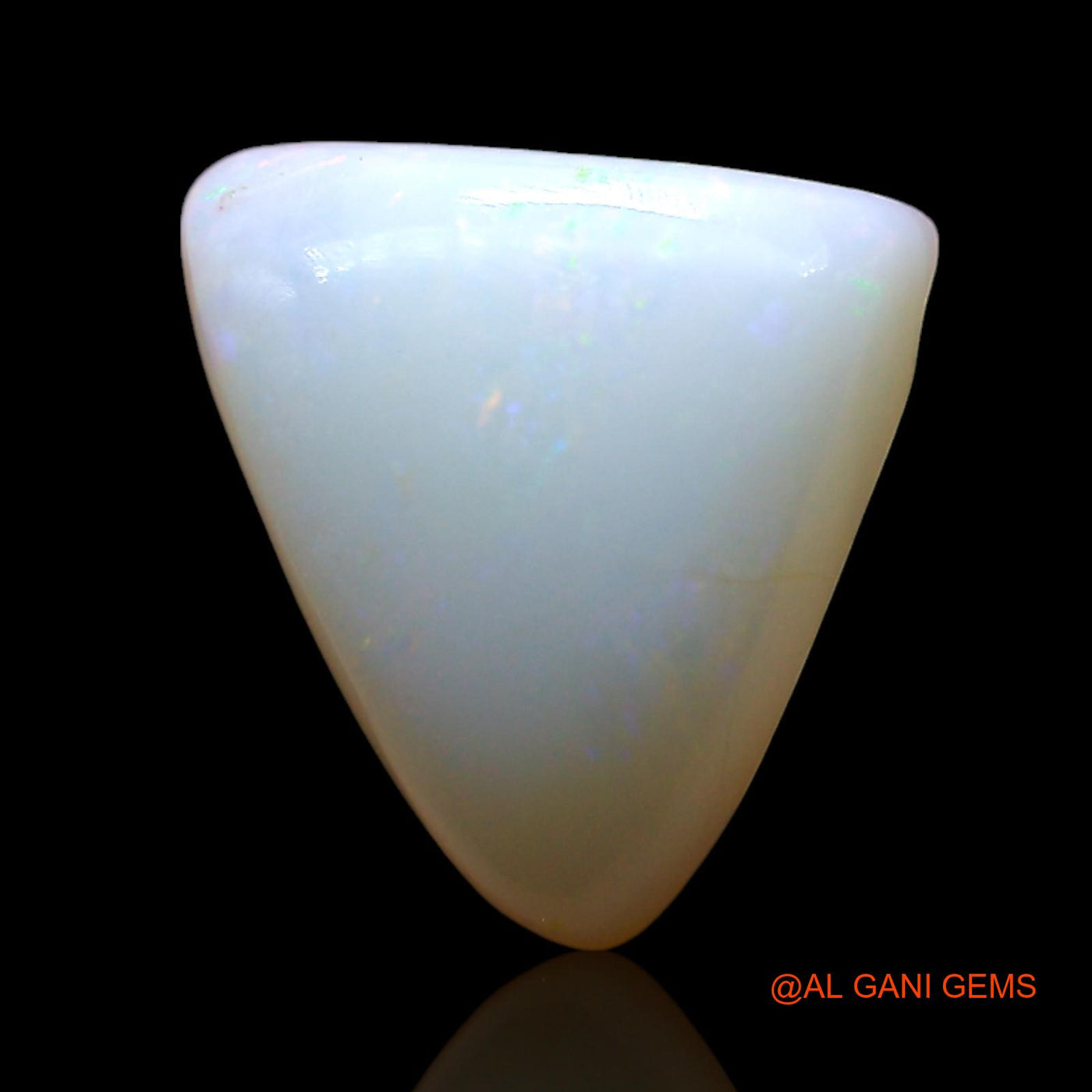 2.00 Cts Natural Australian Fire Opal Loose Gemstone Trillion Cabochon 10x10x4 mm AF-765