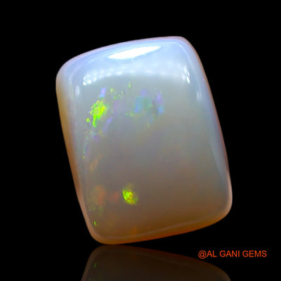 Natural Fire Opal Gemstone 5.00 Cts Loose Square Cabochon From Australia 11x8x6 mm AF-766