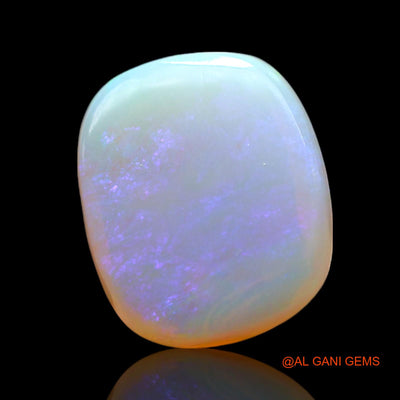Natural Fire Opal Gemstone 4.00 Cts Loose Oval Cabochon From Australia 11x9x5 mm AF-768