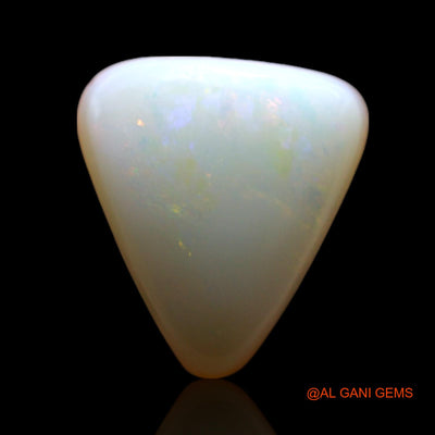 Natural Fire Opal Gemstone 2.00 Cts Loose Trillion Cabochon From Australia 11x10x4 mm AF-769