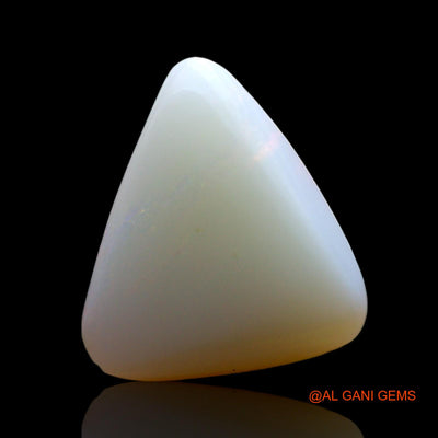 Natural Fire Opal Gemstone 2.00 Cts Loose Trillion Cabochon From Australia 11x10x4 mm AF-769
