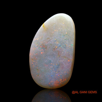 4.00 Cts Unheated Australian Fire Opal Loose Gemstone Fancy Cabochon Natural 18x11x3 mm AF-76
