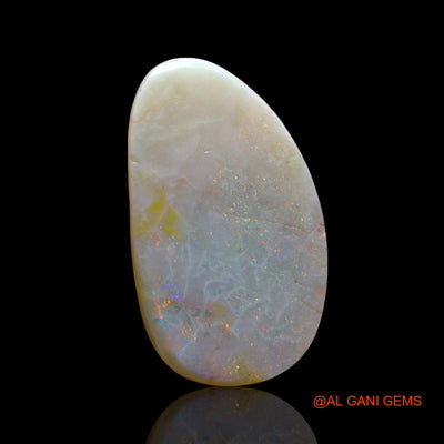 4.00 Cts Unheated Australian Fire Opal Loose Gemstone Fancy Cabochon Natural 18x11x3 mm AF-76