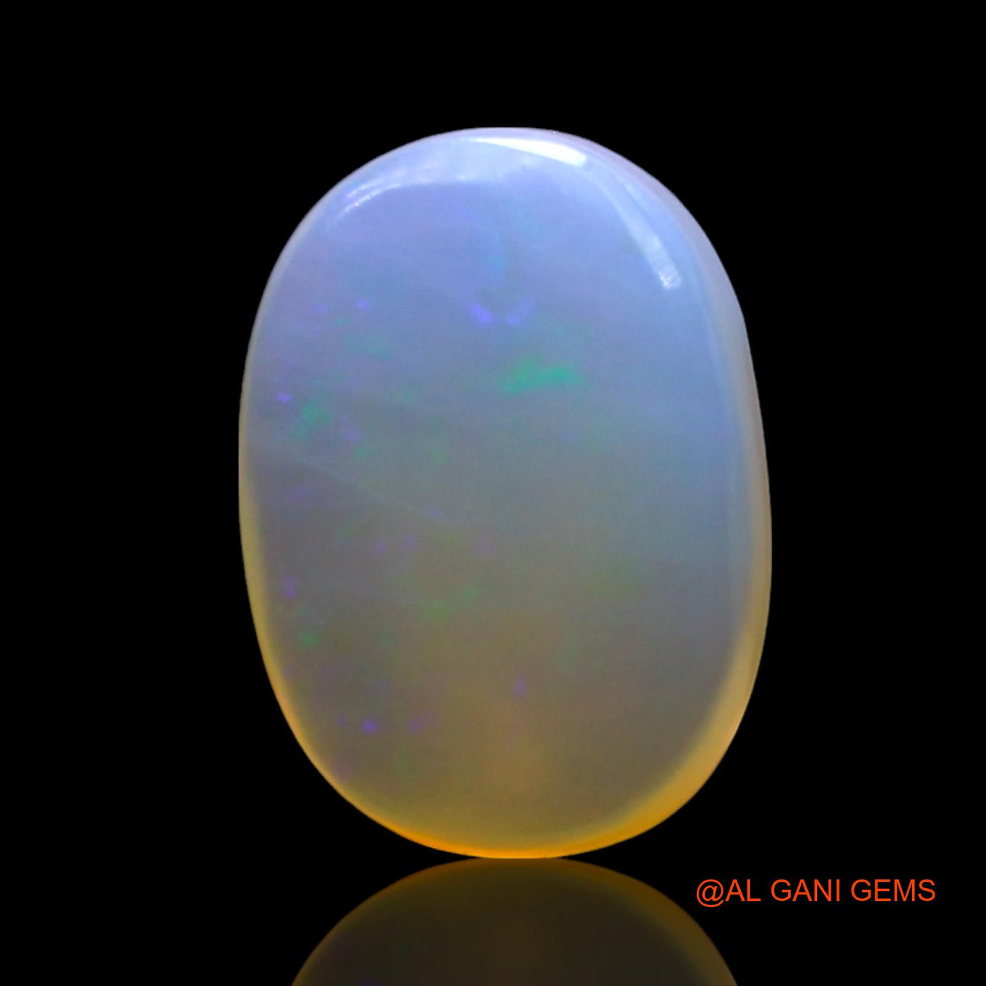 3.00 Cts Unheated Australian Fire Opal Loose Gemstone Oval Cabochon Natural 12x8x4 mm AF-770