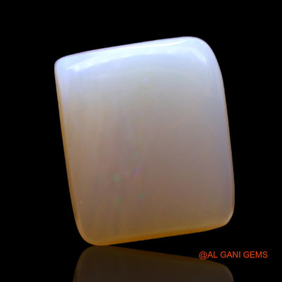 3.00 Cts Unheated Australian Fire Opal Loose Gemstone Square Cabochon Natural 10x8x3 mm AF-772