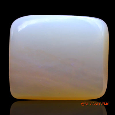 3.00 Cts Unheated Australian Fire Opal Loose Gemstone Square Cabochon Natural 10x8x3 mm AF-772