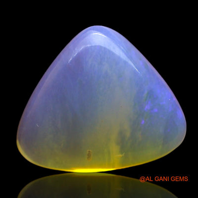 3.00 Cts Natural Australian Fire Opal Loose Gemstone Trillion Cabochon 11x10x5 mm AF-775