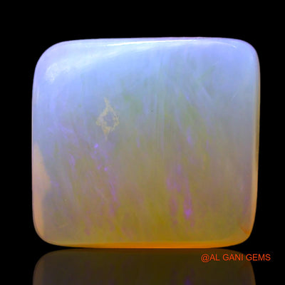 3.00 Cts Unheated Australian Fire Opal Loose Gemstone Square Cabochon Natural 10x9x3 mm AF-781