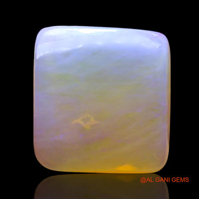 3.00 Cts Unheated Australian Fire Opal Loose Gemstone Square Cabochon Natural 10x9x3 mm AF-781