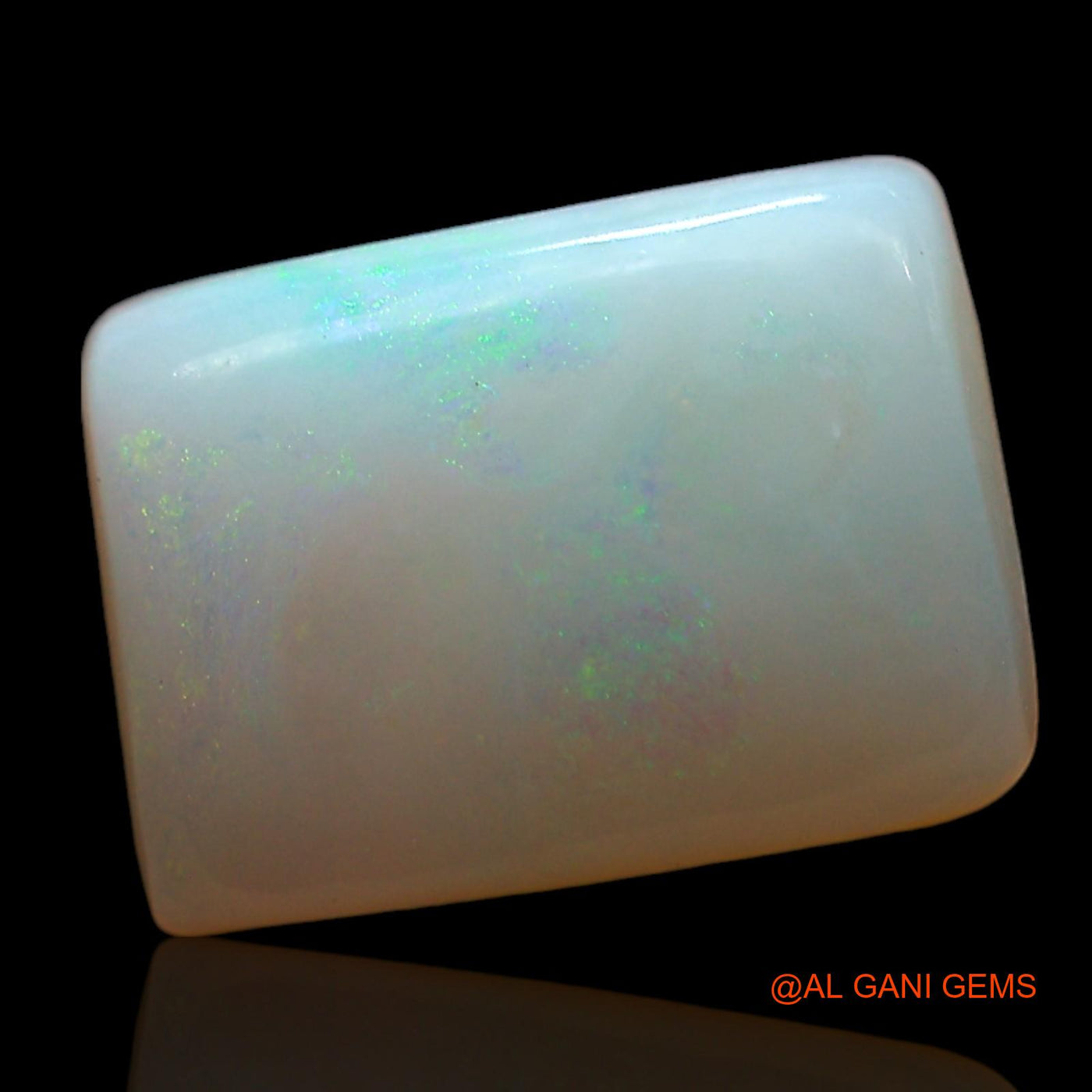 2.00 Cts Unheated Australian Fire Opal Loose Gemstone Square Cabochon Natural 11x8x3 mm AF-782