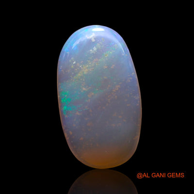 1.00 Cts Natural Australian Fire Opal Loose Gemstone Oval Cabochon 13x7x2 mm AF-784