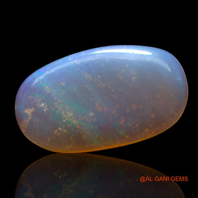 1.00 Cts Natural Australian Fire Opal Loose Gemstone Oval Cabochon 13x7x2 mm AF-784