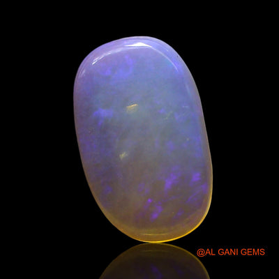 Natural Untreated Fire Opal Loose Gemstone Oval Cabochon From Australia 1.00 Cts 12x8x2 mm AF-786