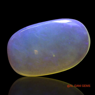 Natural Untreated Fire Opal Loose Gemstone Oval Cabochon From Australia 1.00 Cts 12x8x2 mm AF-786