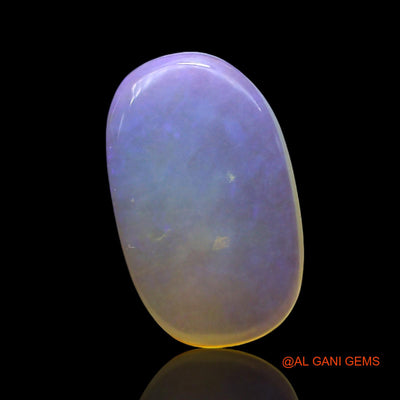 Natural Untreated Fire Opal Loose Gemstone Oval Cabochon From Australia 1.00 Cts 12x8x2 mm AF-786