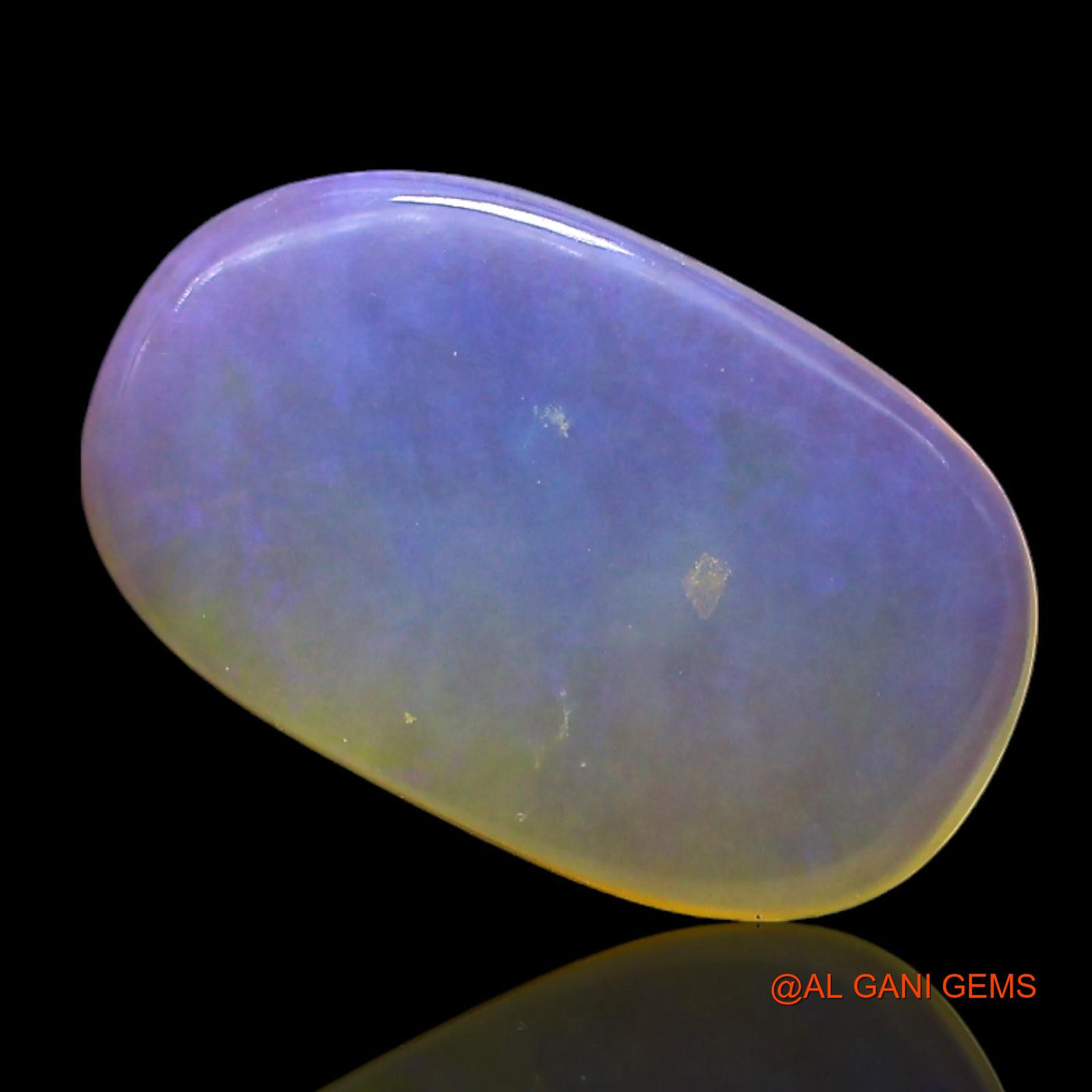 Natural Untreated Fire Opal Loose Gemstone Oval Cabochon From Australia 1.00 Cts 12x8x2 mm AF-786