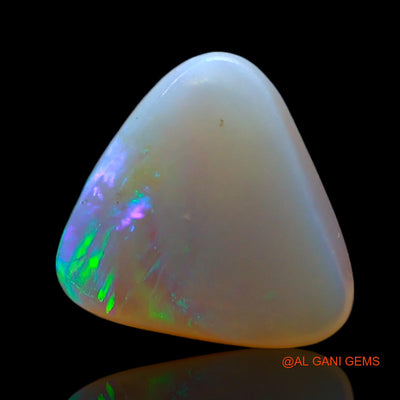 Natural Untreated Fire Opal Loose Gemstone Trillion Cabochon From Australia 2.00 Cts 10x10x3 mm AF-787