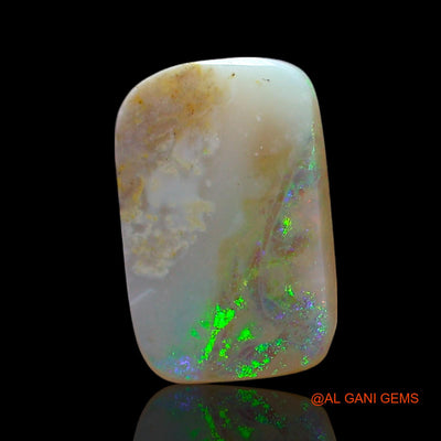 1.00 Cts Unheated Australian Fire Opal Loose Gemstone Square Cabochon Natural 11x7x2 mm AF-788