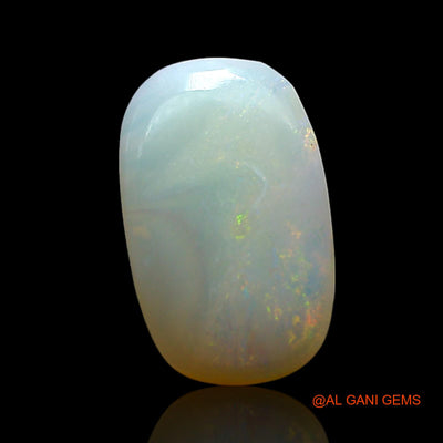 1.00 Cts Natural Australian Fire Opal Loose Gemstone Oval Cabochon 11x7x3 mm AF-789