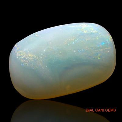 1.00 Cts Natural Australian Fire Opal Loose Gemstone Oval Cabochon 11x7x3 mm AF-789