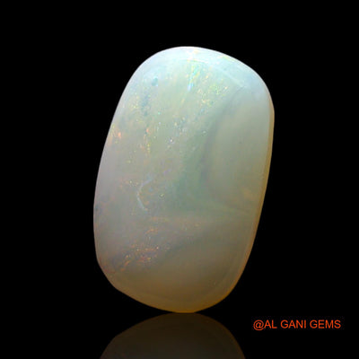 1.00 Cts Natural Australian Fire Opal Loose Gemstone Oval Cabochon 11x7x3 mm AF-789