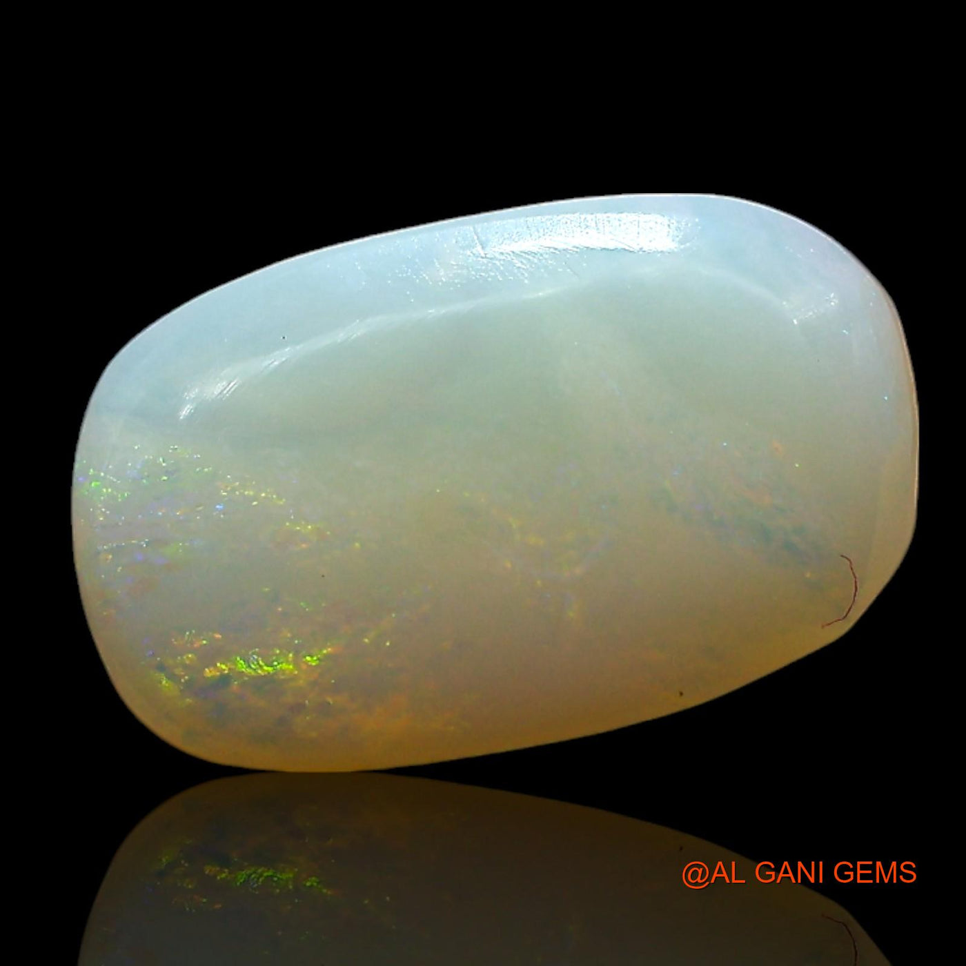 1.00 Cts Natural Australian Fire Opal Loose Gemstone Oval Cabochon 11x7x3 mm AF-789