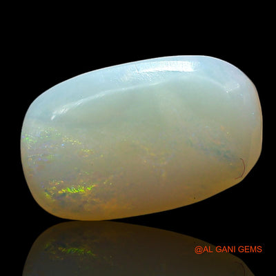 1.00 Cts Natural Australian Fire Opal Loose Gemstone Oval Cabochon 11x7x3 mm AF-789