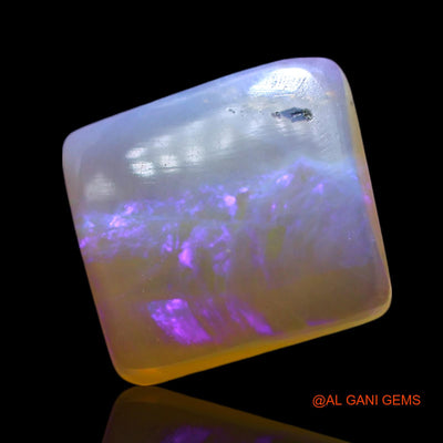 2.00 Cts Natural Australian Fire Opal Loose Gemstone Square Cabochon 10x9x3 mm AF-790