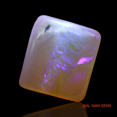 2.00 Cts Natural Australian Fire Opal Loose Gemstone Square Cabochon 10x9x3 mm AF-790