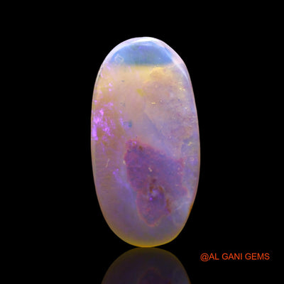 3.00 Cts Unheated Australian Fire Opal Loose Gemstone Oval Cabochon Natural 18x9x2 mm AF-791