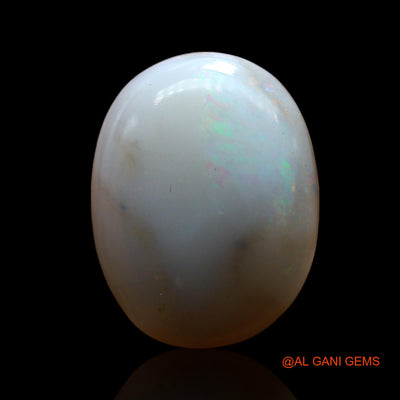 4.00 Cts Natural Australian Fire Opal Loose Gemstone Oval Cabochon 15x12x3 mm AF-792