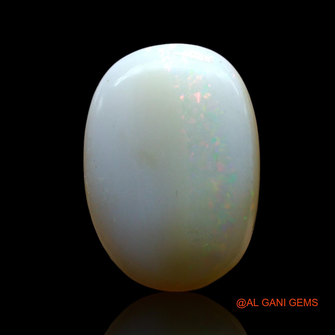 4.00 Cts Natural Australian Fire Opal Loose Gemstone Oval Cabochon 15x10x3 mm AF-794