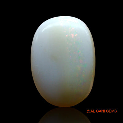 4.00 Cts Natural Australian Fire Opal Loose Gemstone Oval Cabochon 15x10x3 mm AF-794
