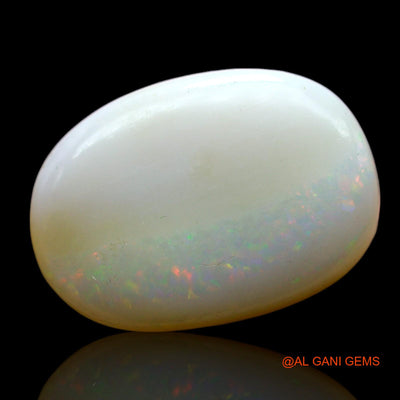 4.00 Cts Natural Australian Fire Opal Loose Gemstone Oval Cabochon 15x10x3 mm AF-794